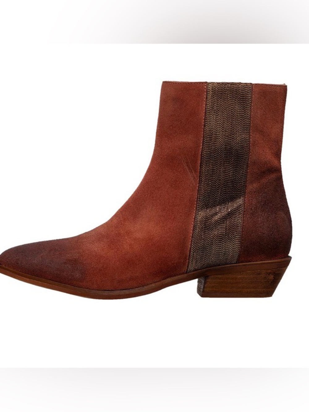 Antelope Women’s Massey Pointed-Toe Booties – Tobacco Suede | EU 36 / US 5–5.5